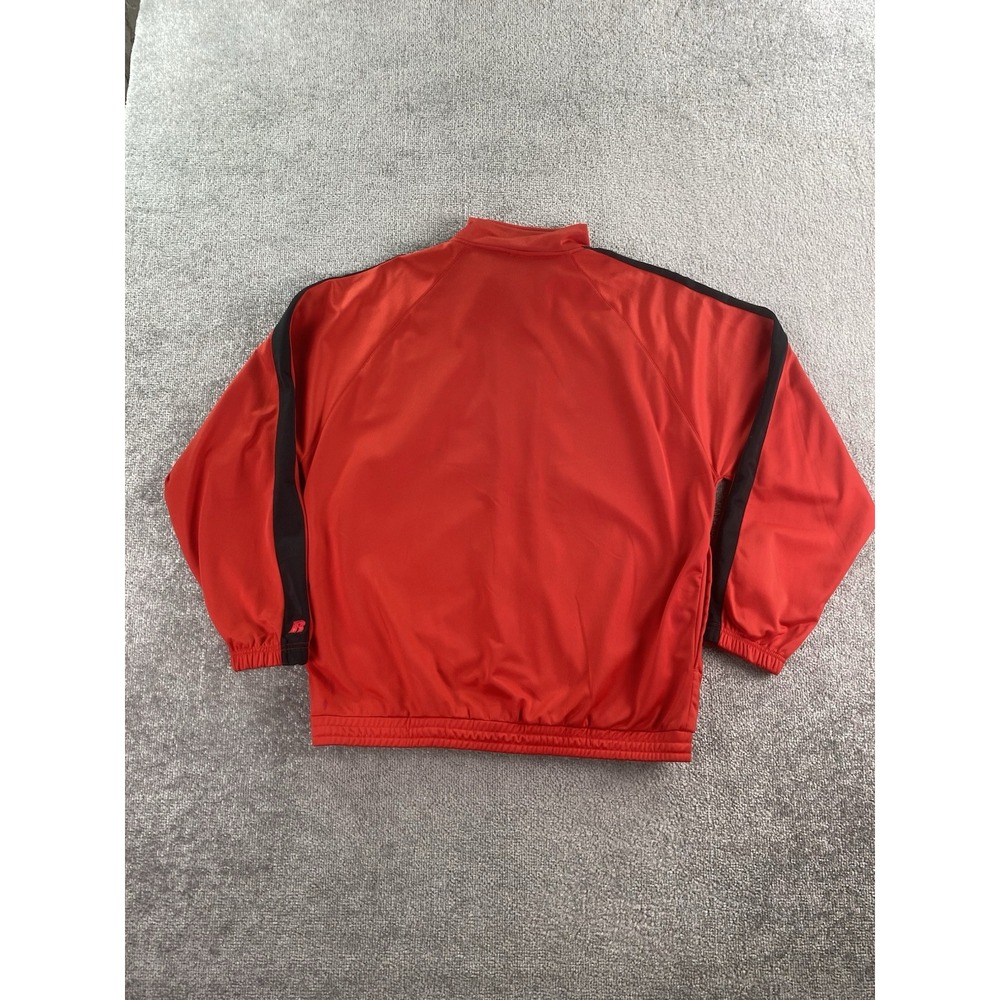 Vintage Maryland Terrapins Jacke Men Extra Large Red Russell Athletic Zip Track - Picture 10 of 11